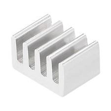 Electronic Cooler Aluminium Heatsink 6x9x5mm for CPU Silver Tone Pack of 20 picture