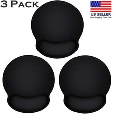 3 Mouse Pads With Support Bar Ergonomic Gaming MousePad with Gel Wrist Rest picture