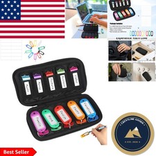 Soft & Lightweight USB Drive Case - 10 Slots with Zipper Closure for Travel picture