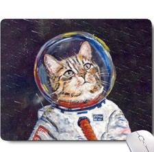 Astronaut Cat In Space - Mouse Pad / PC Mousepad - New picture