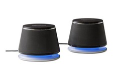 Amazon Basics Stereo 2.0 Speakers for PC or Laptop, 3.5mm Aux input, USB-Powered picture