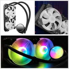 1 Set Universal Water-Cooled Radiator ARGB Optical Synchronization 120x120x25mm picture