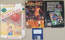 LOT of (4) Basketball Football Games for Commodore Amiga 500 600 1000 1200 2000 picture