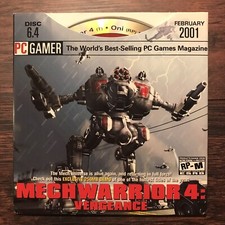 PC Gamer Demo Disc 6.4 February 2001 PC CD Mechwarrior 4: Vengeance picture