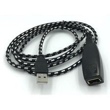 Wii Classic Controller USB Adapter Converter for PC Windows Plug Play R810 picture