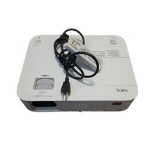 NEC NP-M283X DLP Projector 3000 ANSI Lumens XGA HDMI Remote White picture