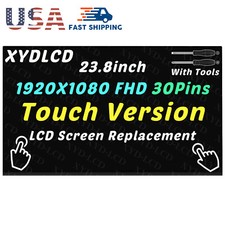 23.8in Monitor Replacement for Dell P2418HT FHD LCD Touch Screen Display D53YP picture