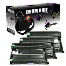 3 Drum Cartridge fit Brother DR730 DCP-L2550DW HL-L2350DW HL-L2390DW MFC-L2750DW picture