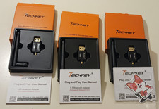 3x Techkey 100M Long Range Bluetooth 5.3 USB Adapter Dongle PC Windows 10 11 New picture