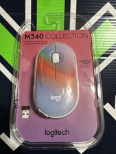 Logitech M340 Compact Ambidextrous Silent Wireless Mouse Sheer Dream 910-007283 picture