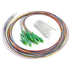 1.5 Meter 12 Strand Single Mode LC APC Fiber Pigtail, 9/125Um, OS1/OS2 Compatibl picture
