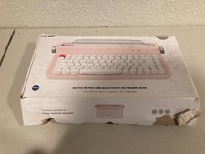 YUNZII ACTTO B305 Pink Retro Mini Bluetooth 5.0 Keyboard picture