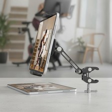 Aluminium Tablet Mount Clamp for Spin Bike, Stationary Bicycle, Treadmill picture