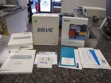 Vintage Microrim R: BASE Version 3.1 Lan Pack Disks and Manual - JD232 picture
