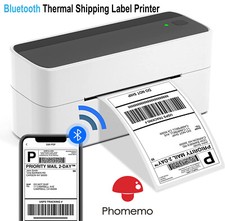 Phomemo 4x6 Thermal Label Printer Shipping Label Printer Shipping Barcode LOT picture