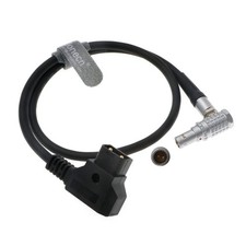 DTap to 0B 2Pin Male Right Angle Power Cable Teradek Bond Bolt SmallHD picture