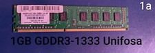 Unifosa 1GB GDDR3-1333 RAM picture