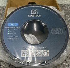 1kg/roll 1.75mm Geetech 3D Printer Filaments PLA Silk Black picture