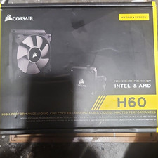 Corsair H60 Liquid CPU Cooler 120mm Radiator Black for Intel & AMD picture