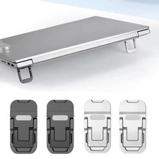 2PCS Foldable Laptop Stand Invisible Adhesive Adjustable Notebook Riser picture