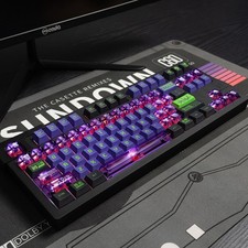 GMK Copy EVA-01 Mecha-01 Keycap Cherry Profile PBT Set for Cherry MX picture