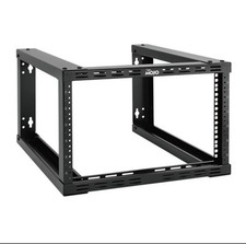 Tecmojo 6U Fixed Wall Mount Network Rack 15.8inch Depth 6U/15.8 Depth, Black  picture