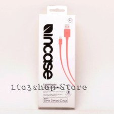 Incase USB Charging Charger Cable For Any iPhone iPad Airpods Pink MFI Certified picture