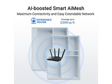 RT-BE3600 WiFi 7 AiMesh Extendable Router, 4K-QAM, MLO, AI Detection 2.5G ASUS picture