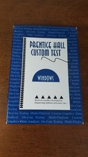 Vintage Software PRENTICE HALL Custom Test Windows 3.1 Testing  1997 picture