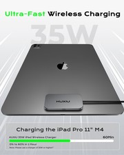 KUXIU Magnetic Smart Connector Charger for iPad Pro M4 11''/13'' 2024 M2 Air M3 picture