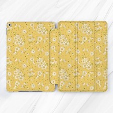 Floral Daisy Flowers Yellow Case For iPad 10.2 Mini 7 Pro 13 Air 13 10.9 A16 9.7 picture