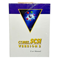 Vintage Corel SCSI Version 2 User Manual Guide For Windows & Netware Unused picture