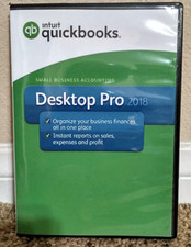 Quick Books Pro 2018 Desktop - No Subscription - Media Tested picture