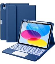 Harvopu Compatible for iPad 10th Generation Case with Keyboard 10.9