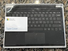 Microsoft Surface Pro Type Cover FMM-00001 Model 1725 Black New SEALED picture