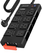 Iwister Outdoor Power Strip Weatherproof 5Ft Extension Cord Multiple Outlets 4 picture