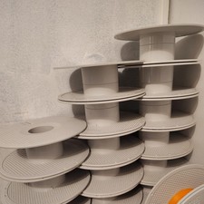 Empty Bambu Labs PLA Reusable Filament Spools - 4 Pack - AMS Compatible - Used picture