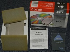 Commodore Amiga CDTV CD1401 ~ 64K memory card with original box ~ FULLY WORKING picture