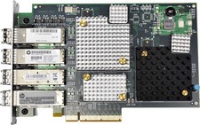 HP Emulex LPE12004 Quad Port 8Gb PCIe x8 FC Server Adapter PN 5697-2043 +4x SFP+ picture