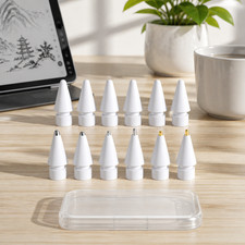 12 Pack Replacement Tips for Apple Pencil White Original Style picture
