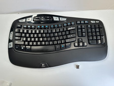 Logitech K350 Wireless Wave Ergonomic Keyboard with Unifying Receiver, TESTED picture
