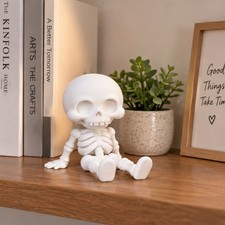 Skeleton Hand Phone Holder Stand Skull Bone Desk Smartphone Mount Decor Gift picture