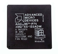 AM5X86-P75 AMD-X5-133ADW CPU 32-Bit PGA168 picture