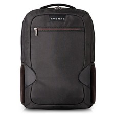 Spacious Black 14L Laptop Backpack Water Resistant Ergonomic Travel Bag picture