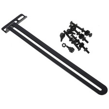 Metal Fan Mount Rack for Pc Dual Cooling Fans Black Durable Fan Holder picture