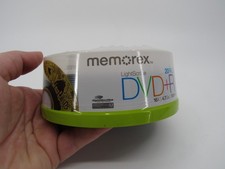 Memorex DVD+R Discs 20 Pk Lightscribe 16x 4.7GB 120min, New Factory Sealed picture
