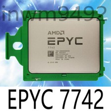 AMD   7742  64 core 128 thread 2.25ghz 225w cpu processor picture