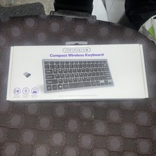 Infinitive Compact Wireless Keyboard Ultra Slim Keyboard 2.4 GHz USB Nano picture
