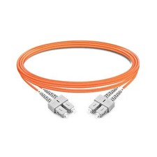 1M‑10M SC UPC to SC UPC Duplex OM2 50/125 LSZH Multimode Fiber Patch Cord LAN picture
