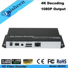 H.265 4K Lan in HDMI A/V Output Video Decoder Top Box Broadcast Device Encoder picture